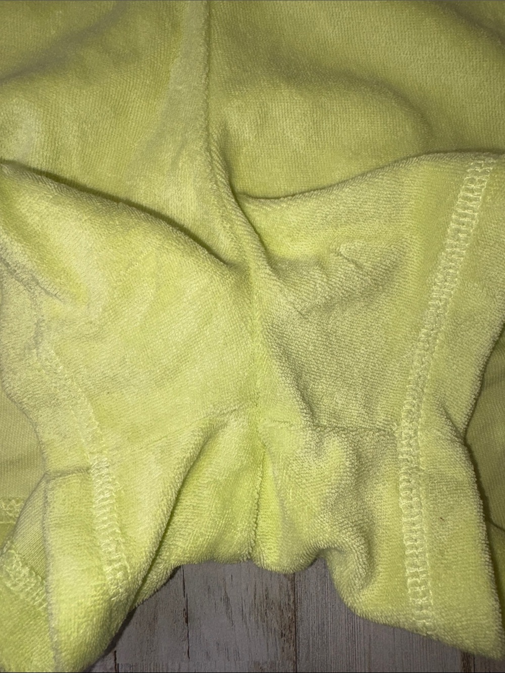 Old Navy Terry cloth,Neon Yellow Athletic Lounge Shorts plus size 4X - Picture 8 of 12